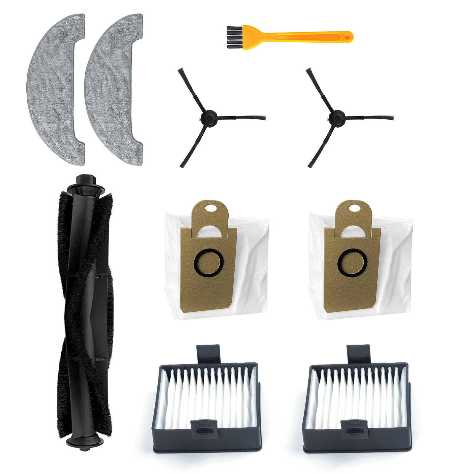 Main Brush Cleaning Filter Mop Cloth Dust Bag for VIOMI S9 Robot Vaccum Cleaner
