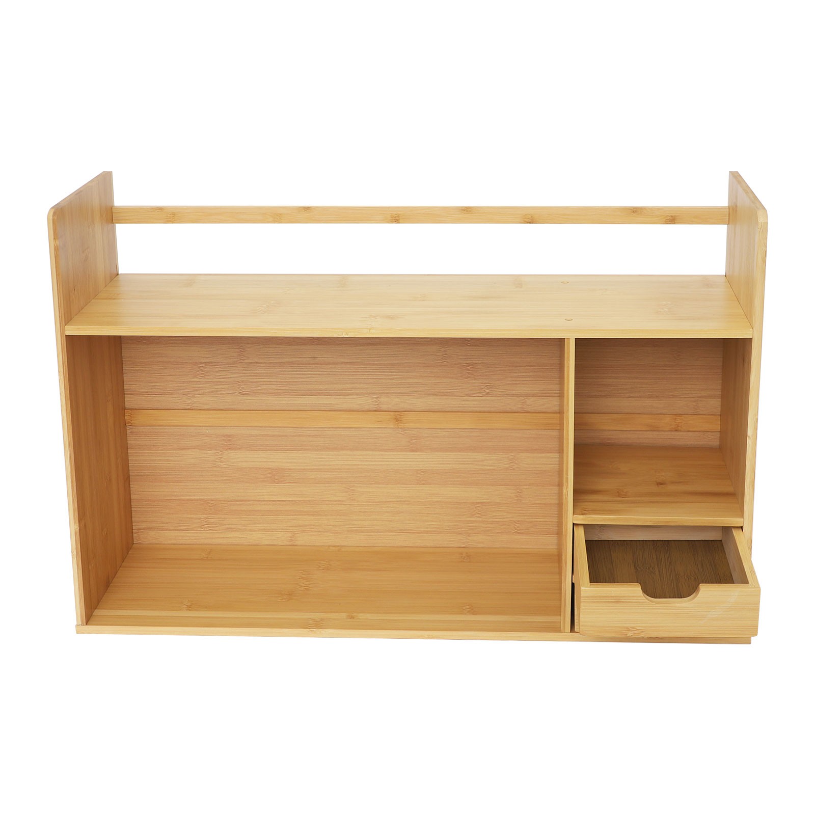 Small Desktop Bookshelf for Students Minimalist Office Desk Bookshelf 68*46cm US