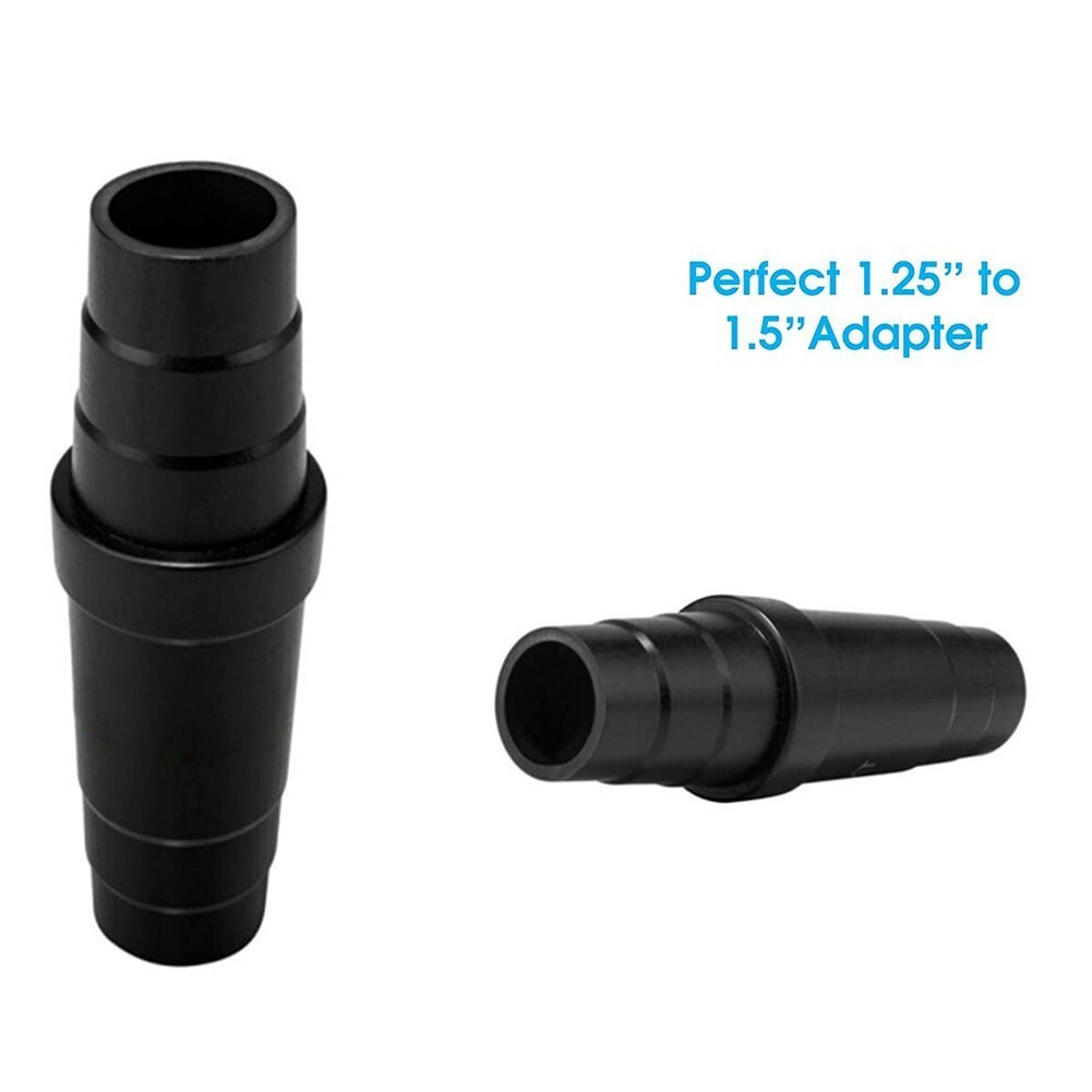 Vacuum Hose Adapter Kit,Reducer Converter From 1 1/2 Inch To 1 1/4inch