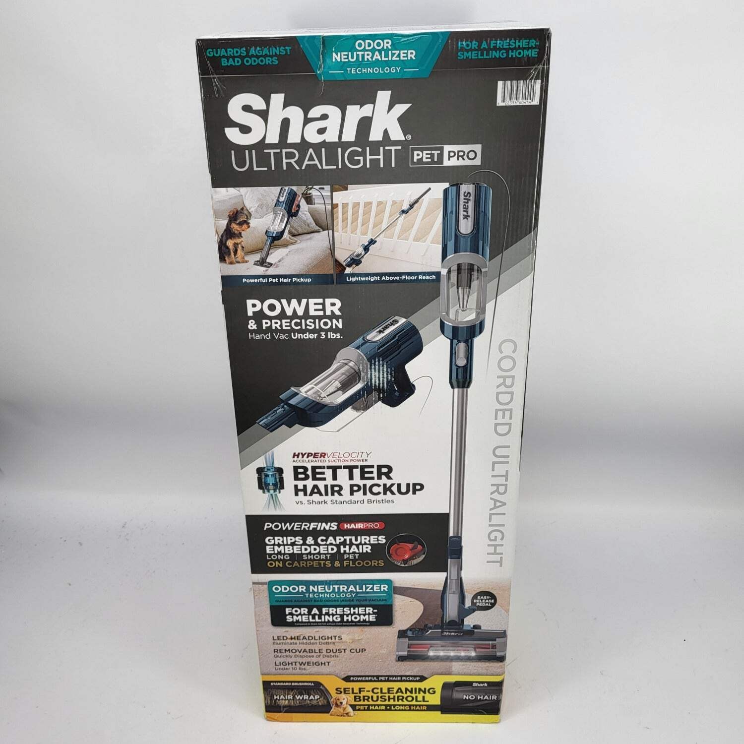 Shark HZ700 UltraLight Pet Pro Corded Stick Vacuum Cleaner Blue