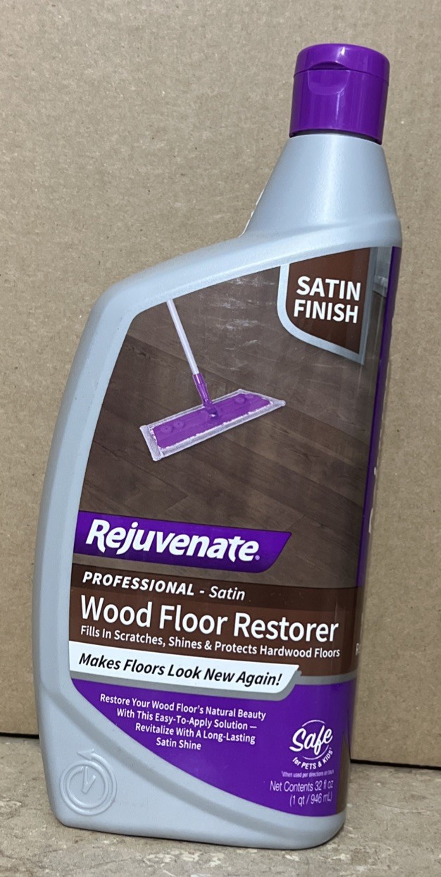 Rejuvenate Wood Floor Professional Restorer Satin/Matte Finish 32oz