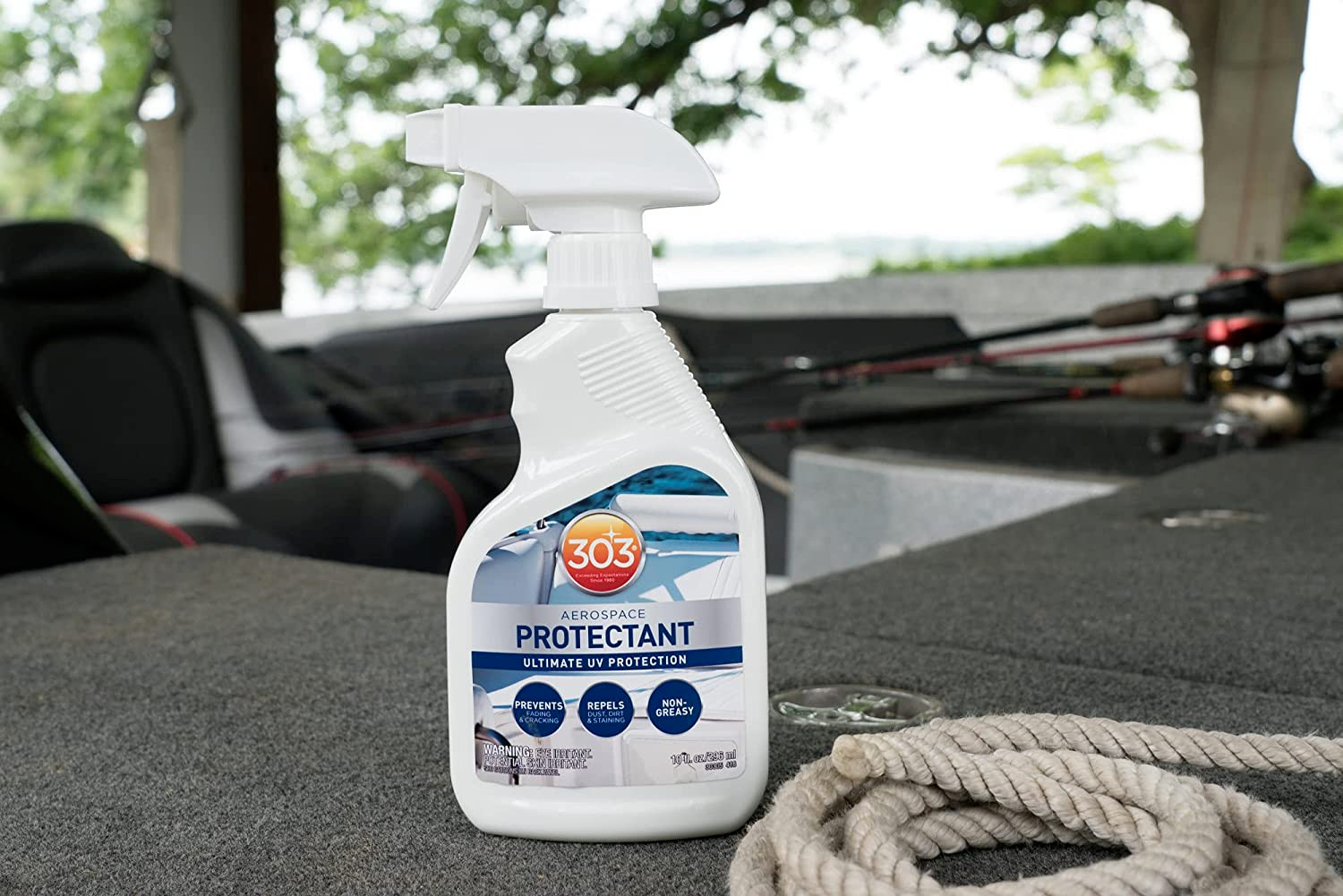 2 PACK 303 Aerospace Protectant 10 OZ Spray VINYL RUBBER PLASTIC LEATHER BOAT