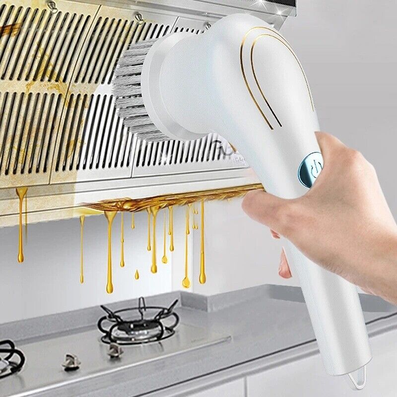 2 pack Electric Cordless Cleaning Brush Spin Scrubber Turbo Scrub Cleaner