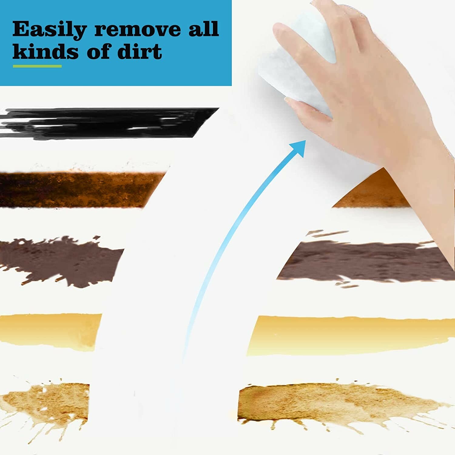 60 Pack Magic Sponge Eraser Cleaning Melamine Multi-functional Foam Cleaner US