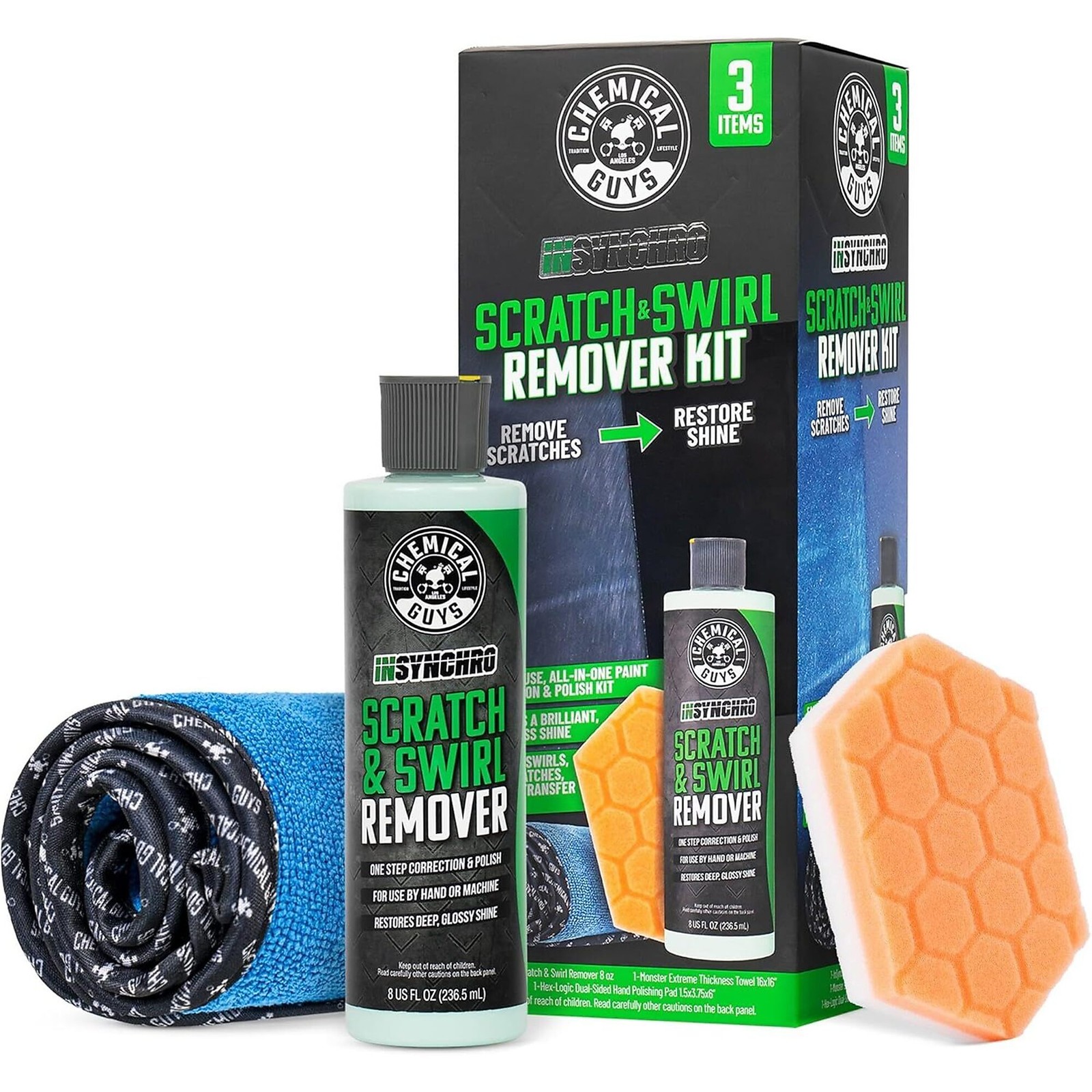 Chemical Guys Insynchro Scratch & Swirl Remover Kit
