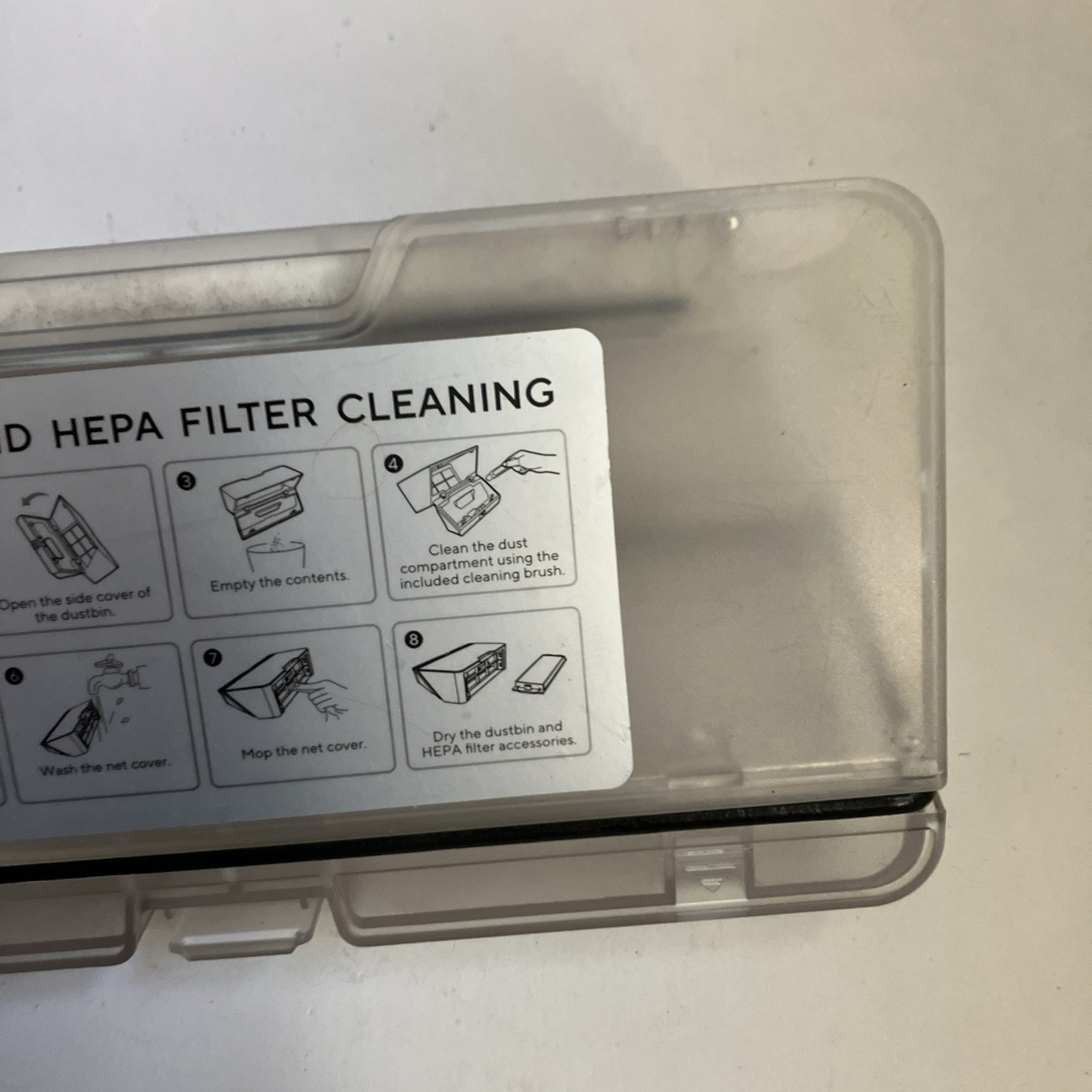 Genuine OEM Wyze Robot Vacuum WVCR200S Replacement Dust Bin Canister Cup