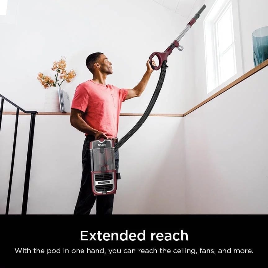 Shark R-ZU660-SD Navigator Lift-Away HEPA Upright Vacuum Cleaner, Paprika