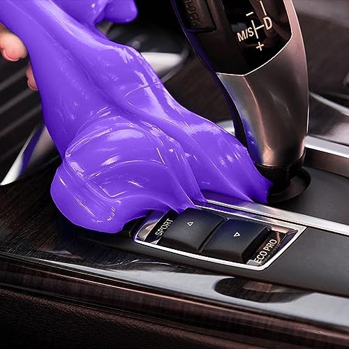 PULIDIKI Car Cleaning Gel Putty Slime Detailing Kit Interior Cleaner Purple