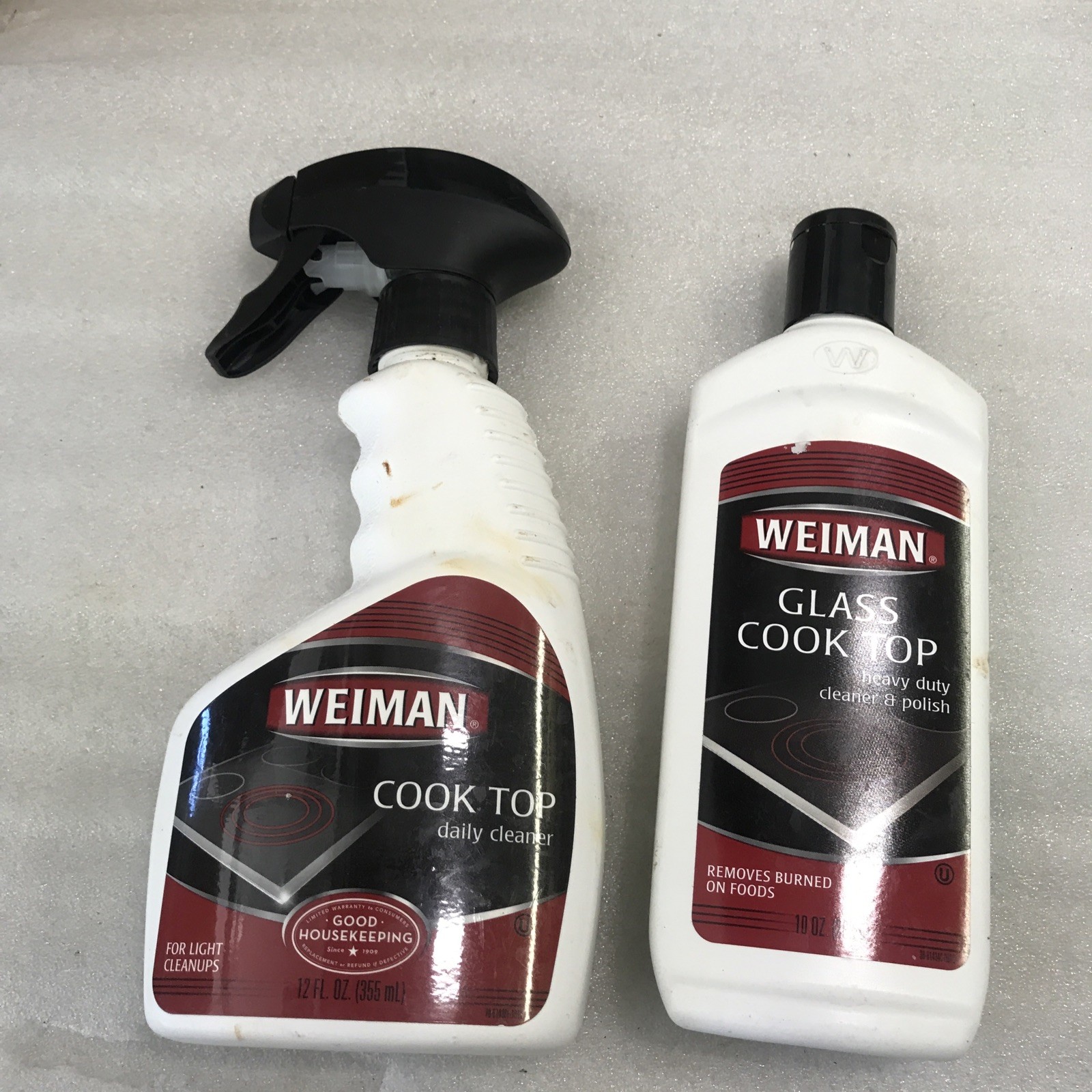 Weiman Cooktop & Stove Top Cleaner Kit – Glass Cook Top Cleaner, Heavy Duty