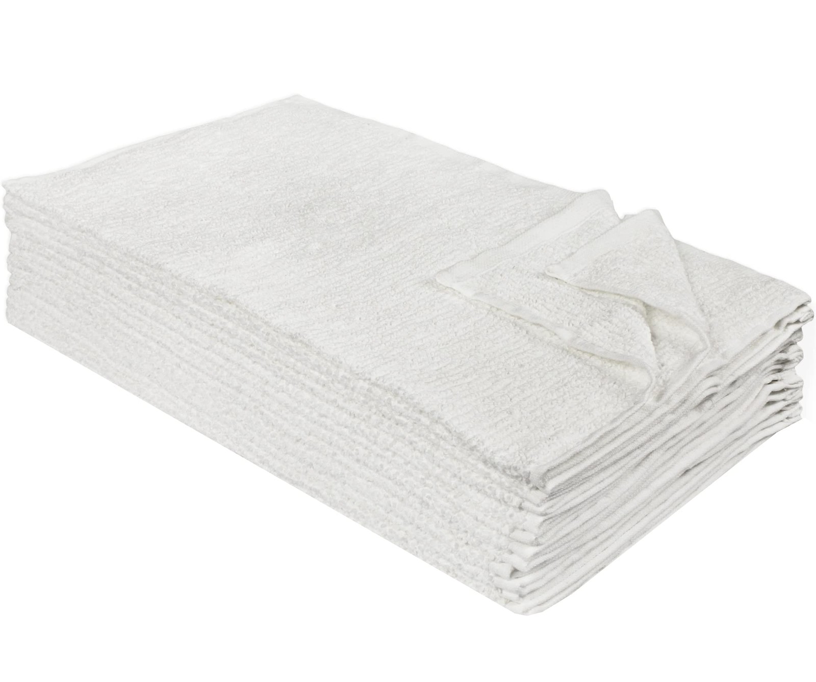 Ribbed Cotton Bar Mop Towels, Absorbent, Durable, Reusable Cleaning Towels fo…