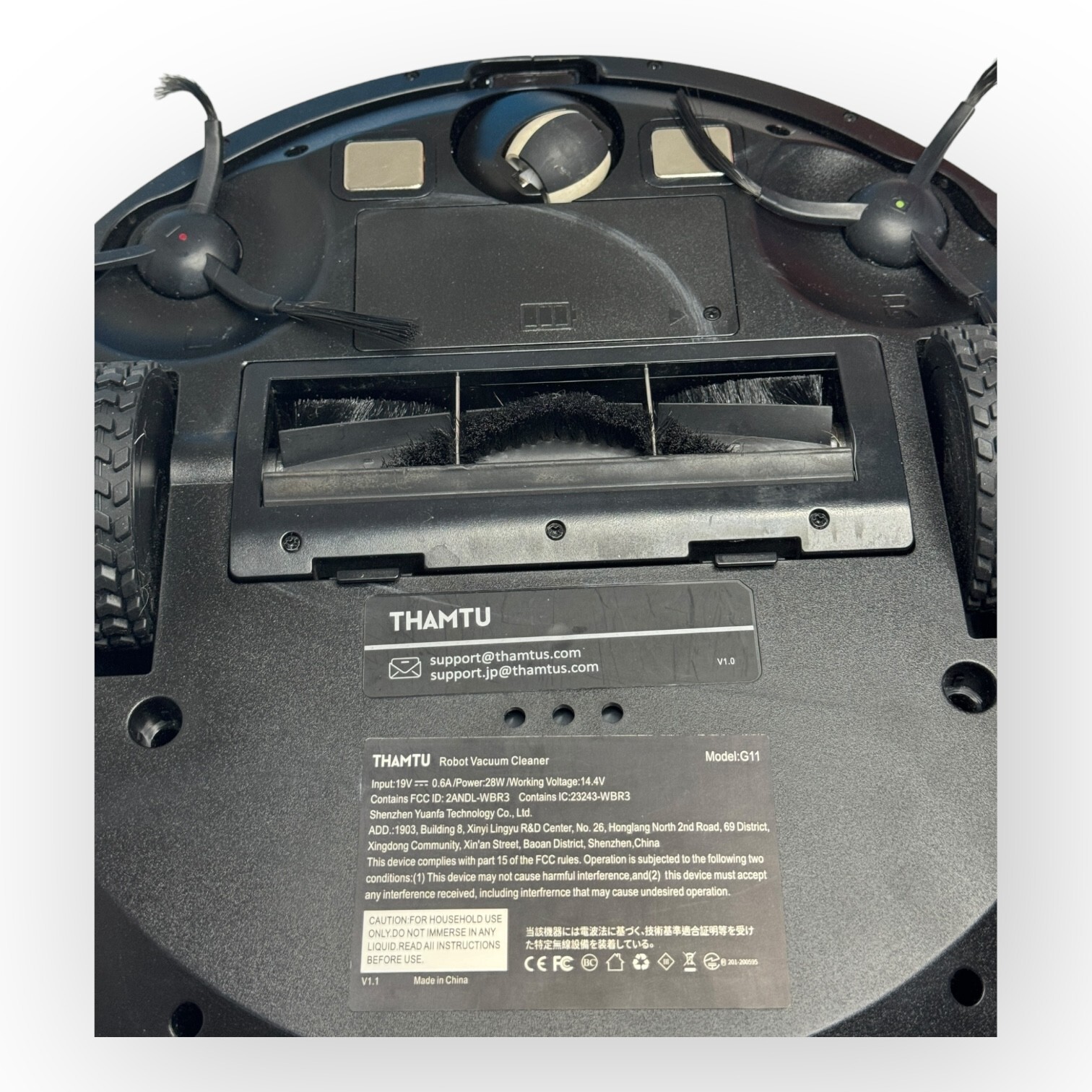Thamtu G2 Robot Vacuum and Mop Combo, 130Min Runtime, APP&Voice Control, Robotic
