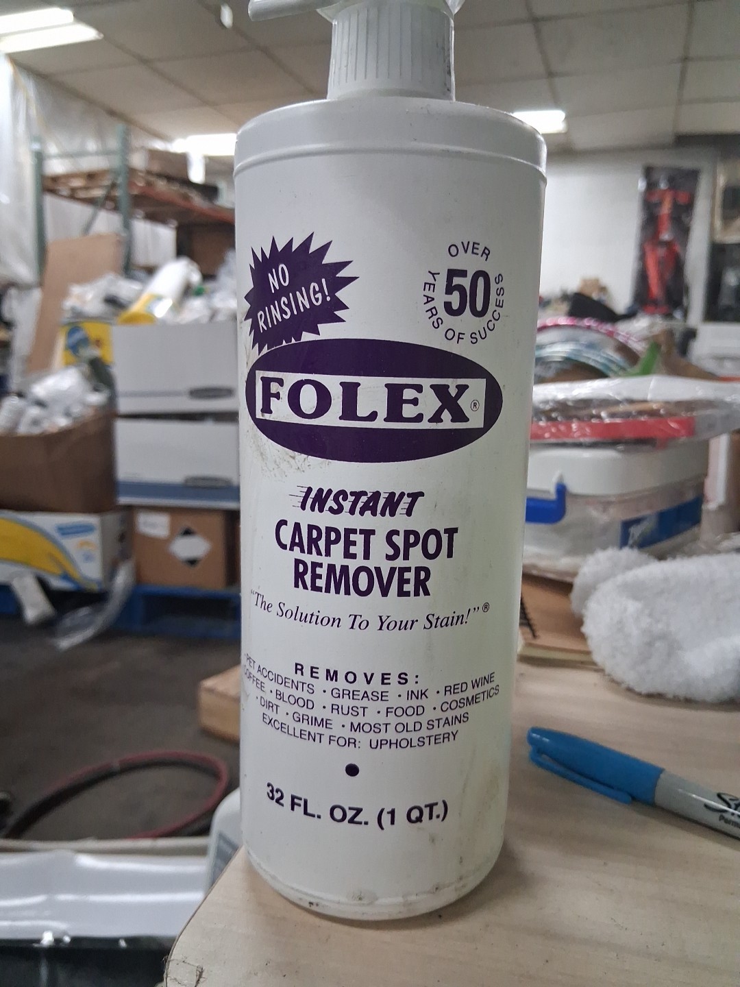 Folex Instant Carpet Spot Remover, 32Oz 713