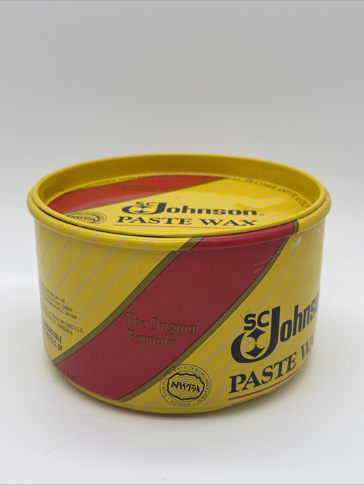 SC Johnson Paste Wax Original Formula Shine Protection 16 oz 1 lb 100% New