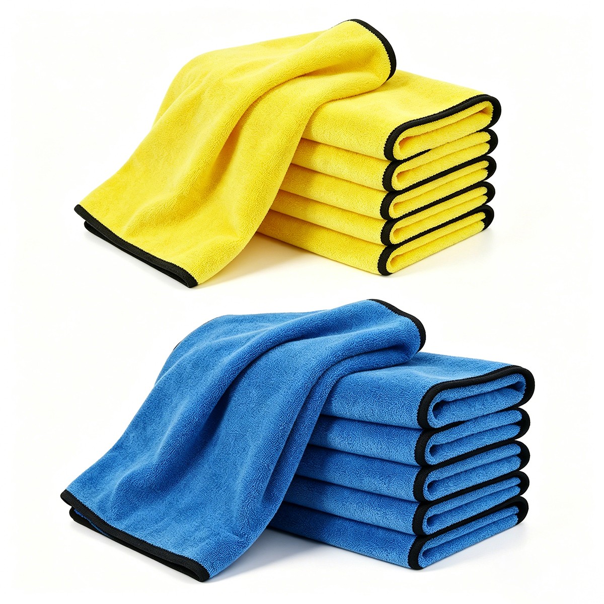 Universal Microfiber Cloth Cleaning Towel Lint Free Water Oil Absorbent 12″x16″