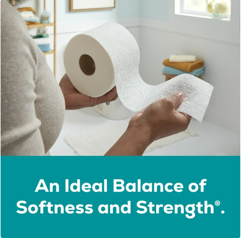 Angel Soft 2-Ply Toilet Paper 36 Mega Rolls 320 Sheets Per Roll Soft Bath Tissue