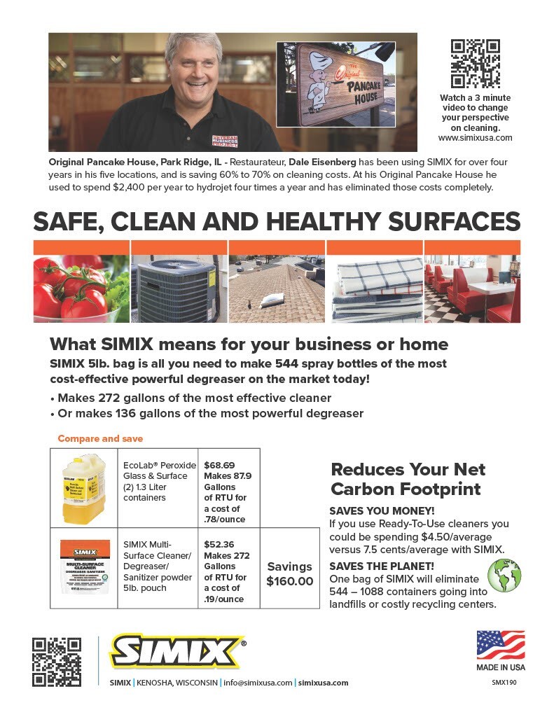 SIMIX 5 lb Bag All Purpose Cleaner Environmentally friendly