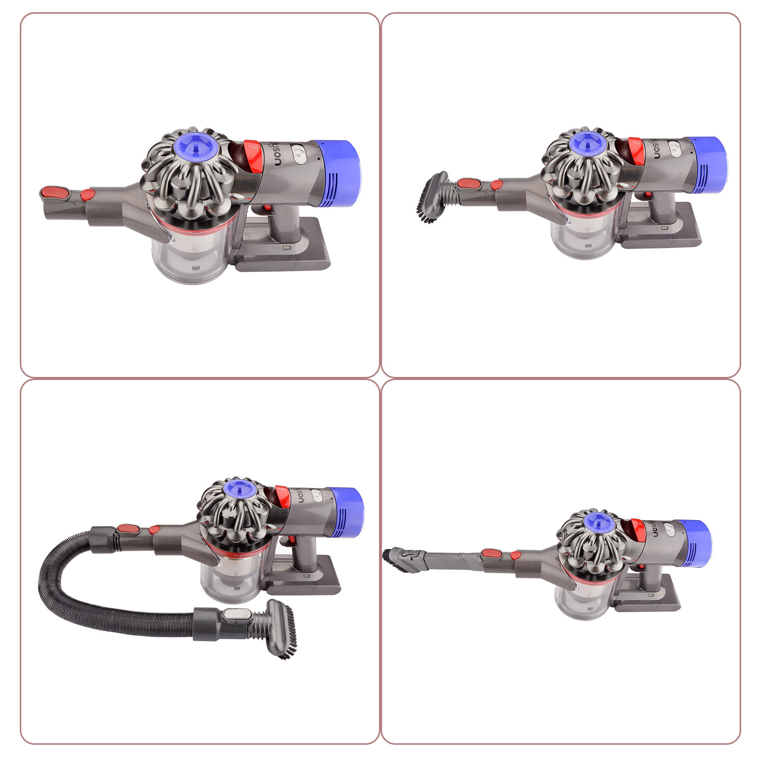 Brush Attachments Kit for Dyson V6 Accessories Fit with DC16 DC24 DC34 DC35 DC59