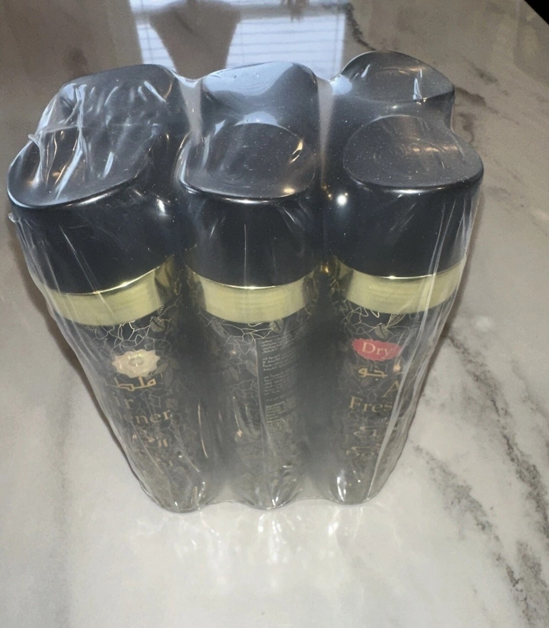 Nabeel Air Freshener Home Fragrance 300ml Aerosol 6 Pack Nabeel Black FREE SHIP