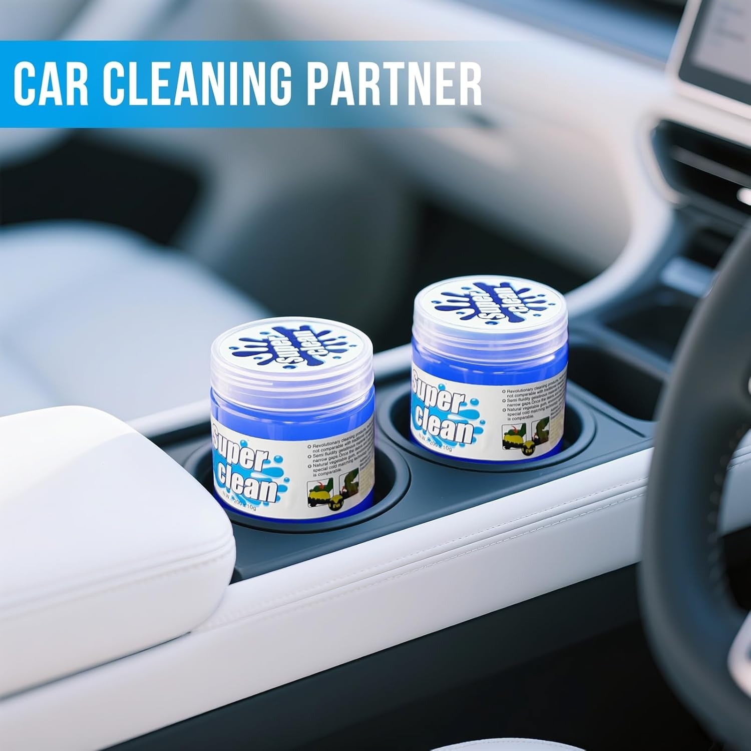 Car Cleaning Gel Car Clean Detailing Putty, Universal Car Interior Cleaner Slime