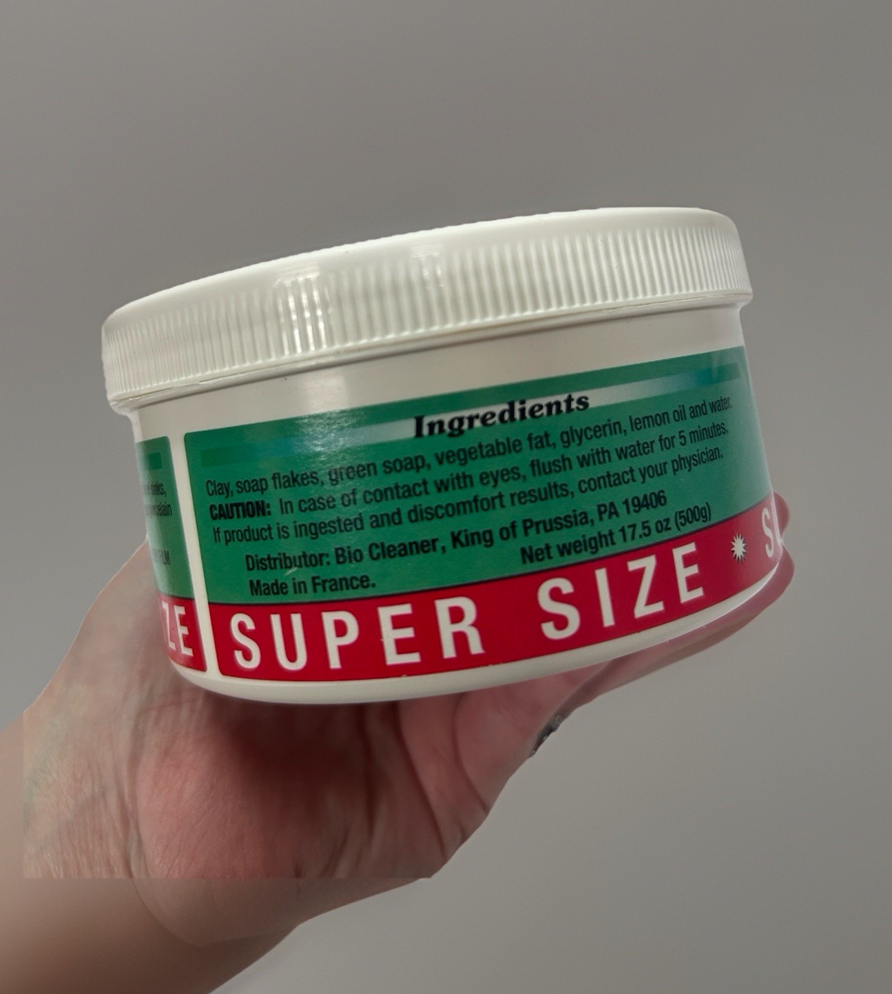 2 Bio Cleaner Super Size 17.5oz All Natural Multi Purpose Cleaner Super Size