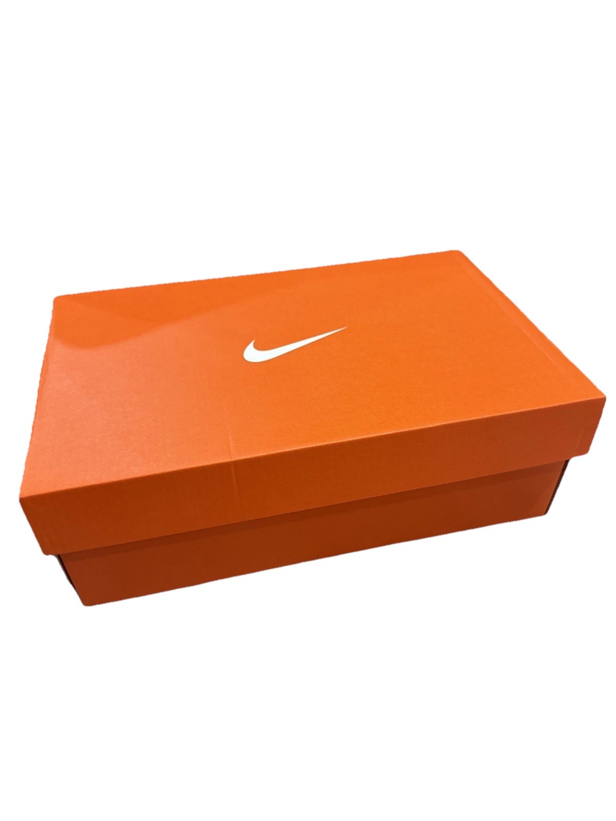 Nike Empty Shoe Replacement Box 11.5 X 7.5”x 4” Orange White Swoosh