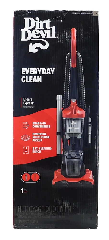 Dirt Devil UD70171 Endura Express Upright Vacuum Cleaner – Open Box