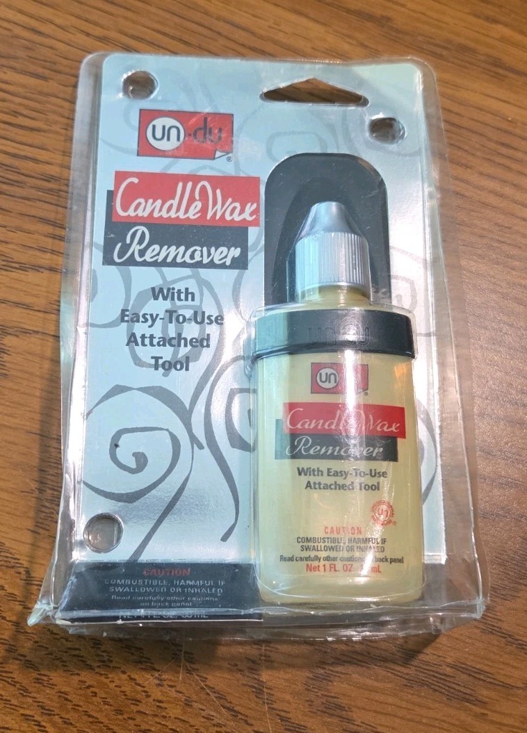 Un-Du Candle Wax Remover 1 Fl Oz With Easy To Use Tool Attached