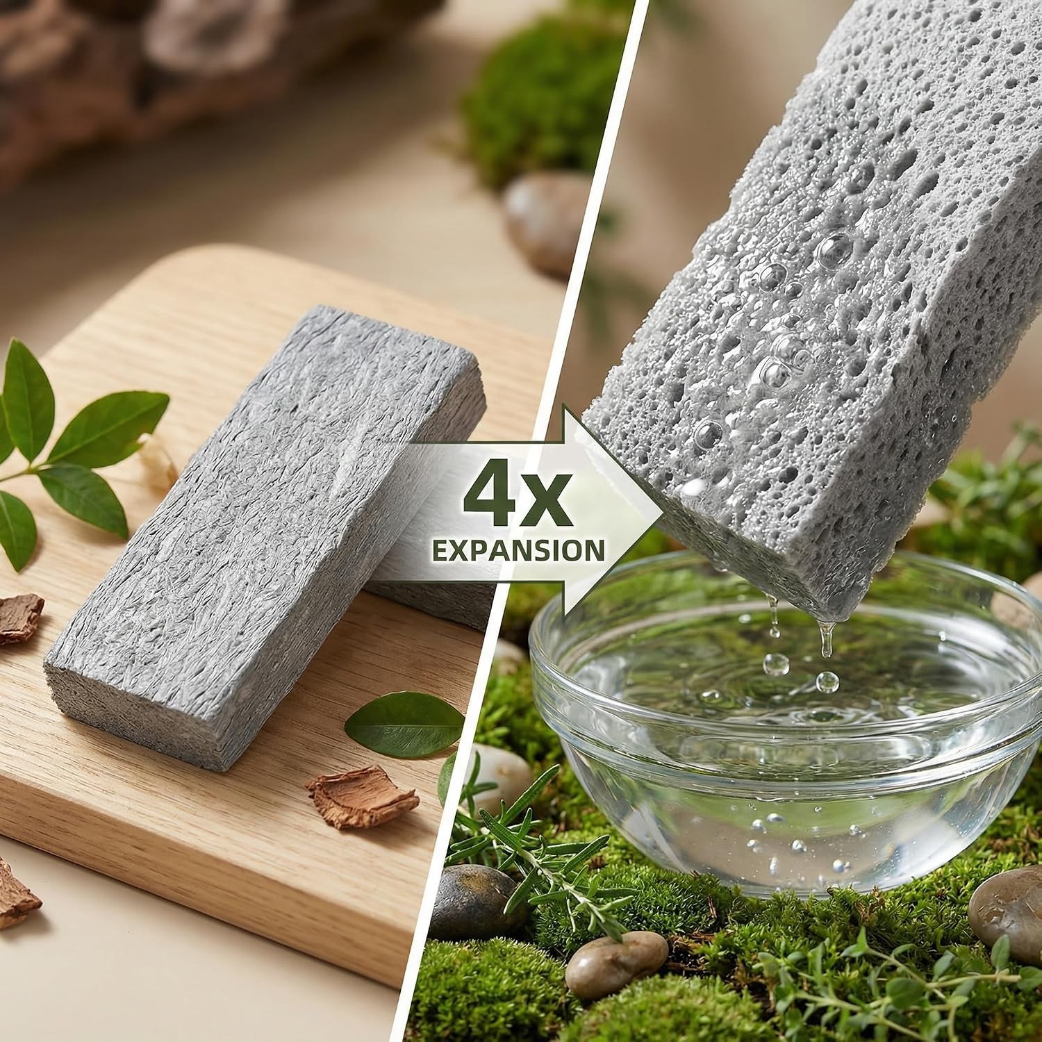 Self Squeeze Small Sponge Mop | 15cm Sponge Portable Mini Mop for Kitchen