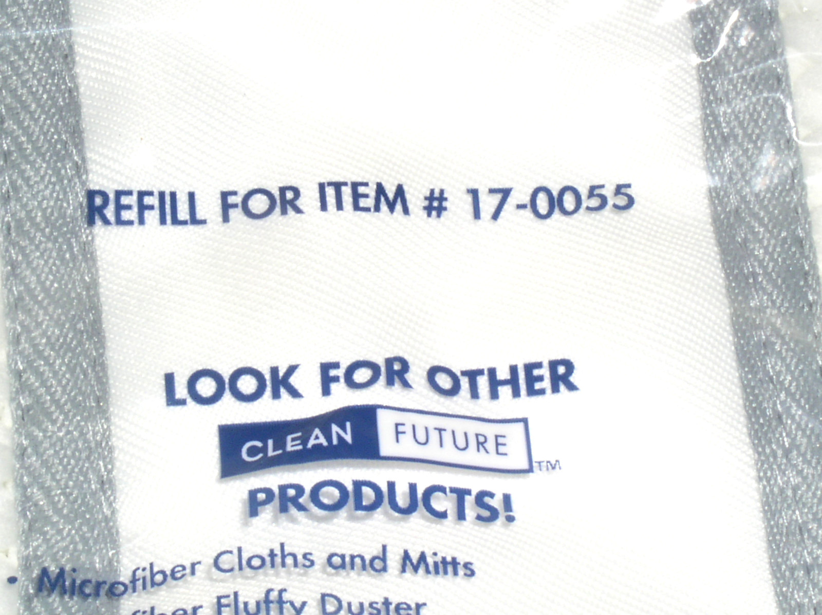 TFX MICROFIBER HARD 2 REACH DUSTER CLEAN FUTURE 17-1055 P-17155-CF COTTON REFILL