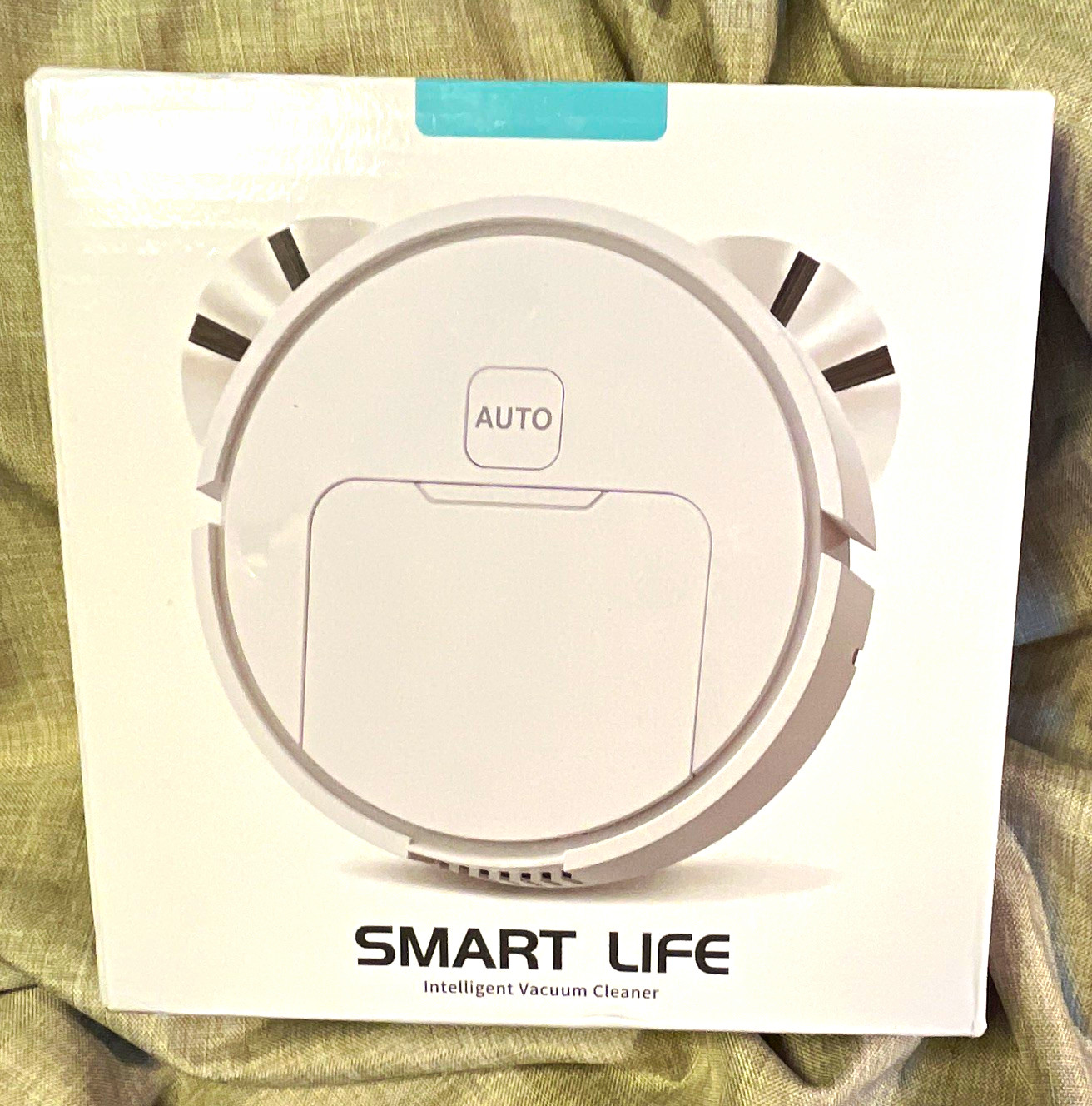 Smart Life XFx012 Robotic Vacuum Cleaner Cordless Rechargeable USB Brushes White