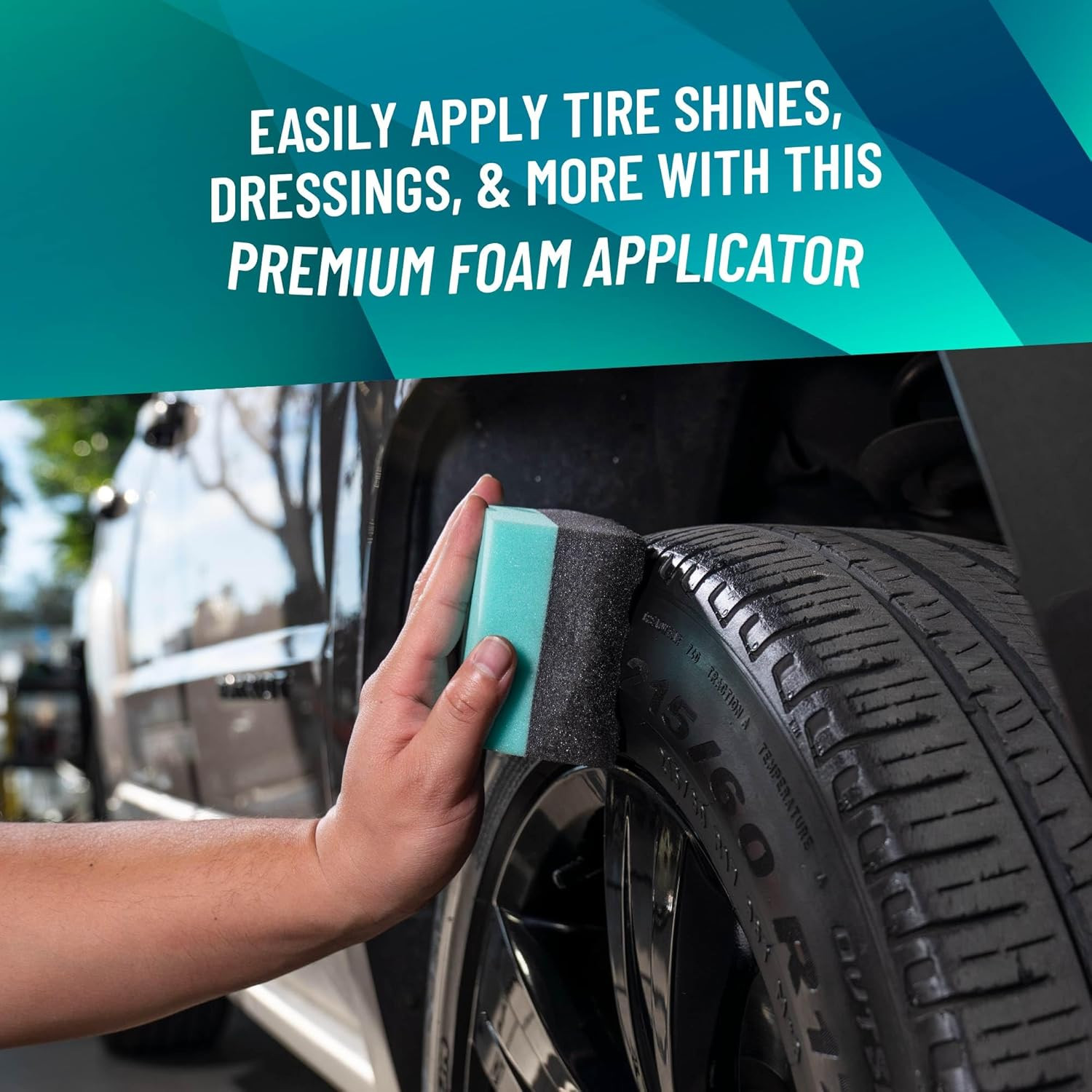 Chemical Guys Wonder Wave Durafoam Tire Shine Applicator Pads – Foam Pads for Ap
