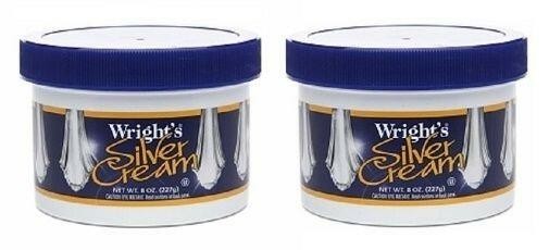 Wright’s Silver Cream Tarnish 2 Jar Pack