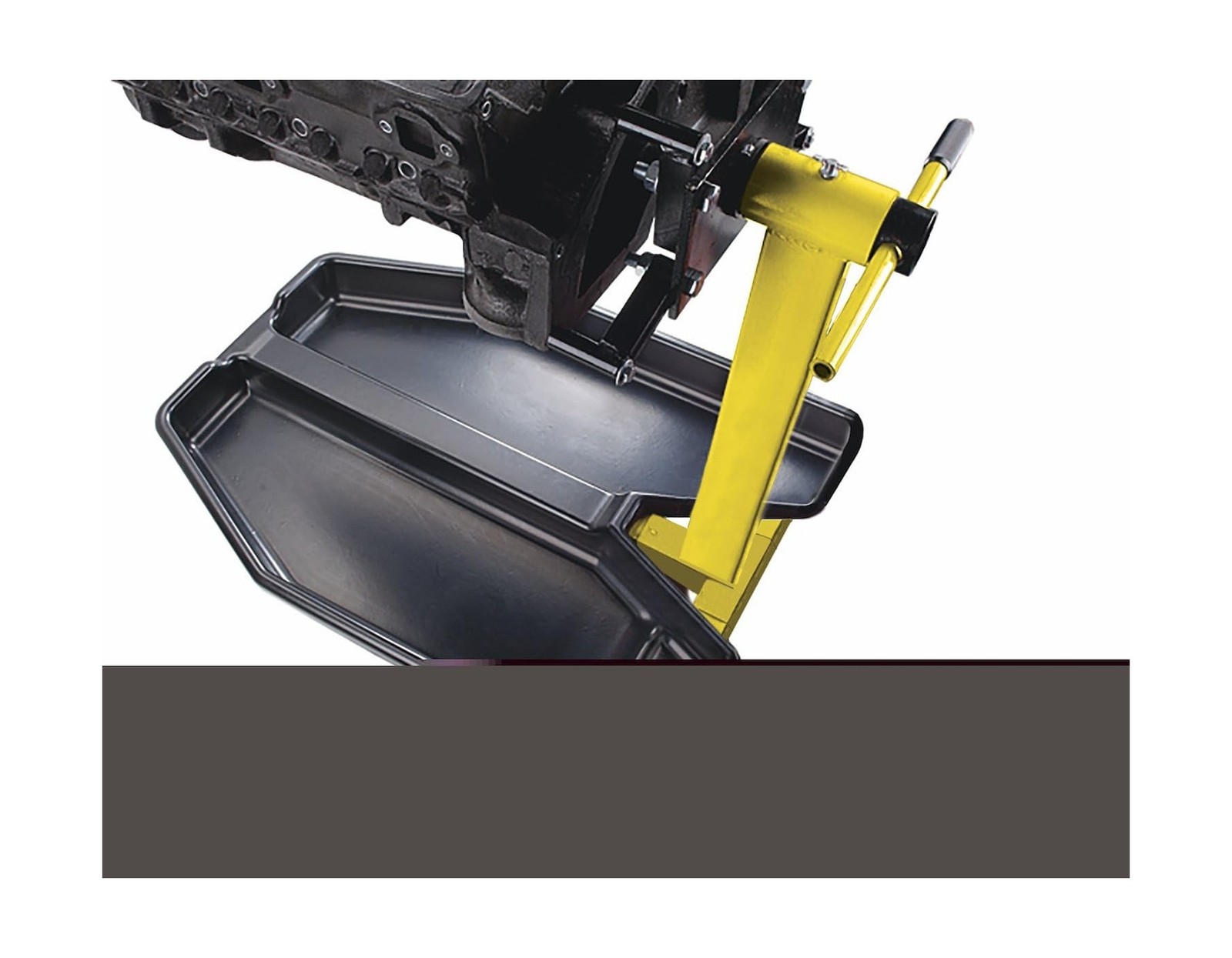 JEGS Engine Stand Drip Tray | Made in USA | Black Plastic Construction | Fits…