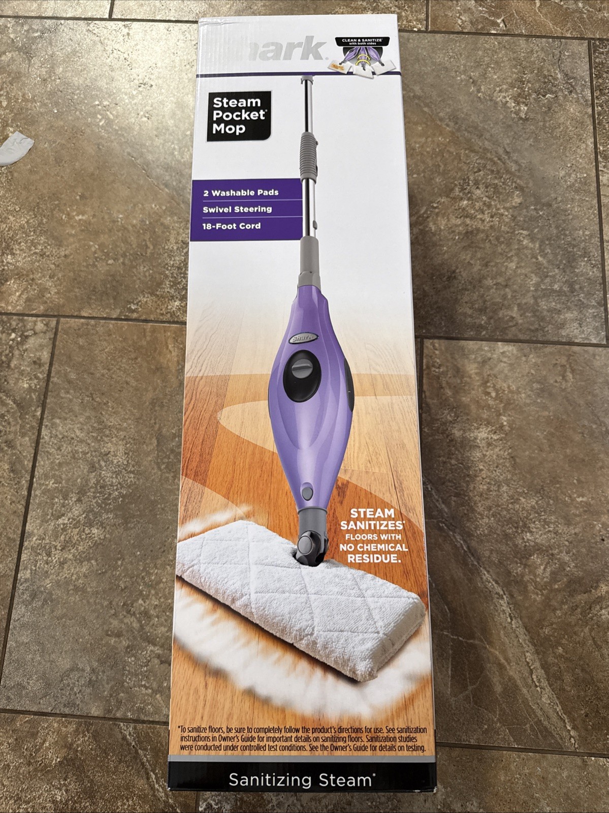 Shark S3501 Purple Steam Pocket Mop