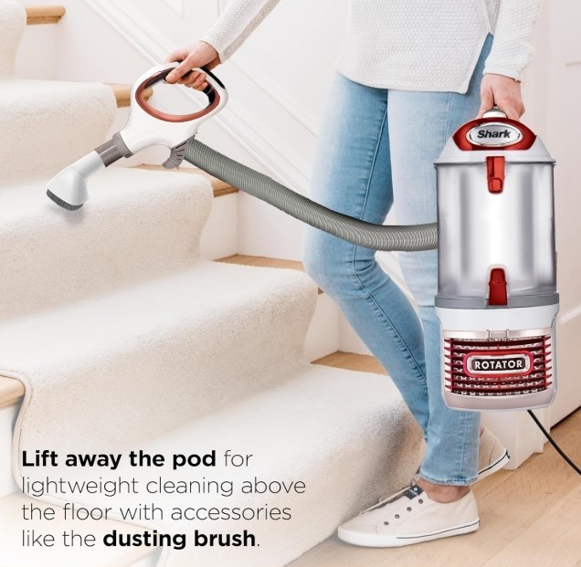 Shark Upright Vacuum Cleaner NV501 Rotator Lift-Away|Pet Hair Carpet&Hard Floor