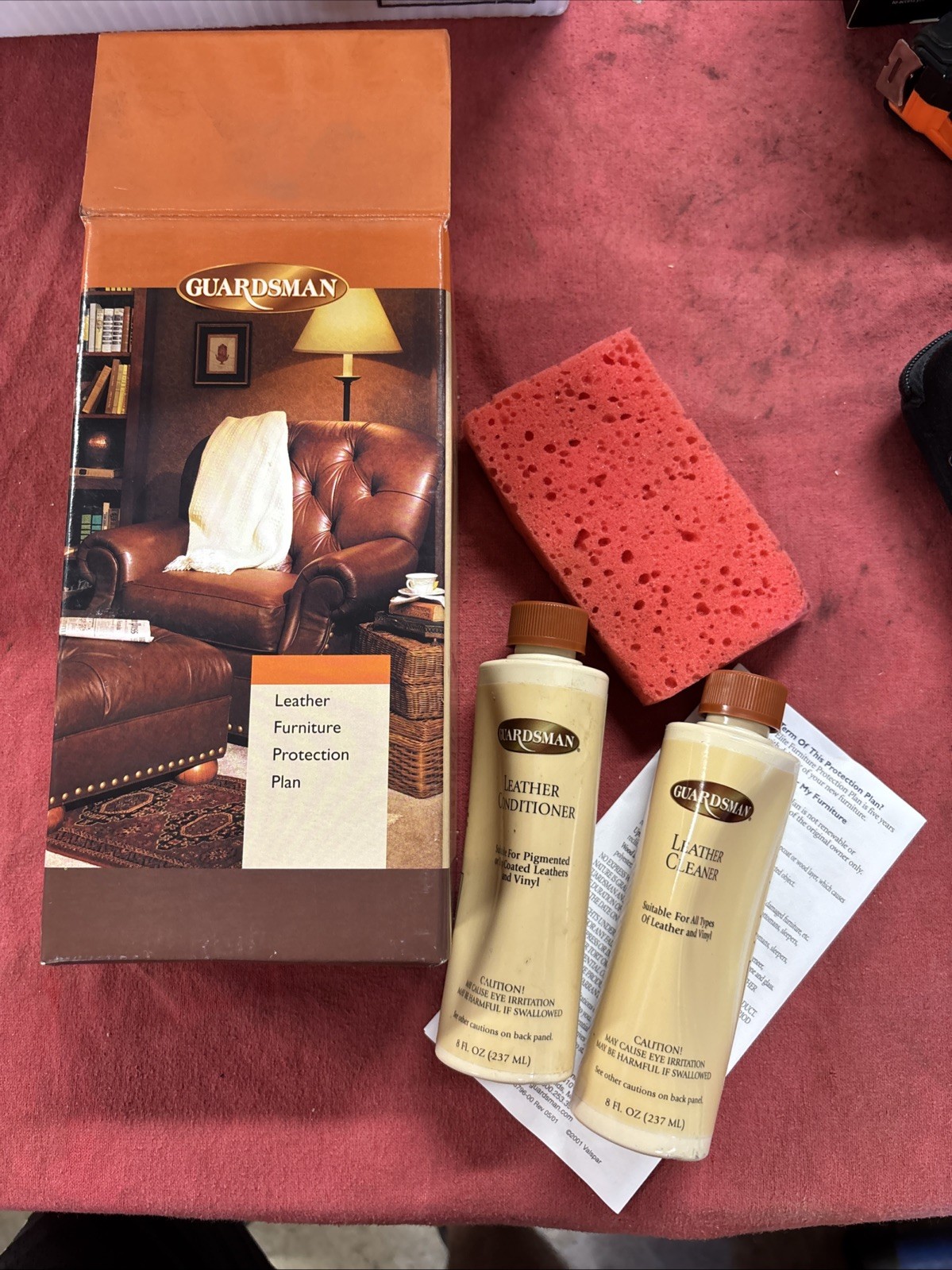 GUARDSMAN Leather Furniture Protection Plan Kit ￼
