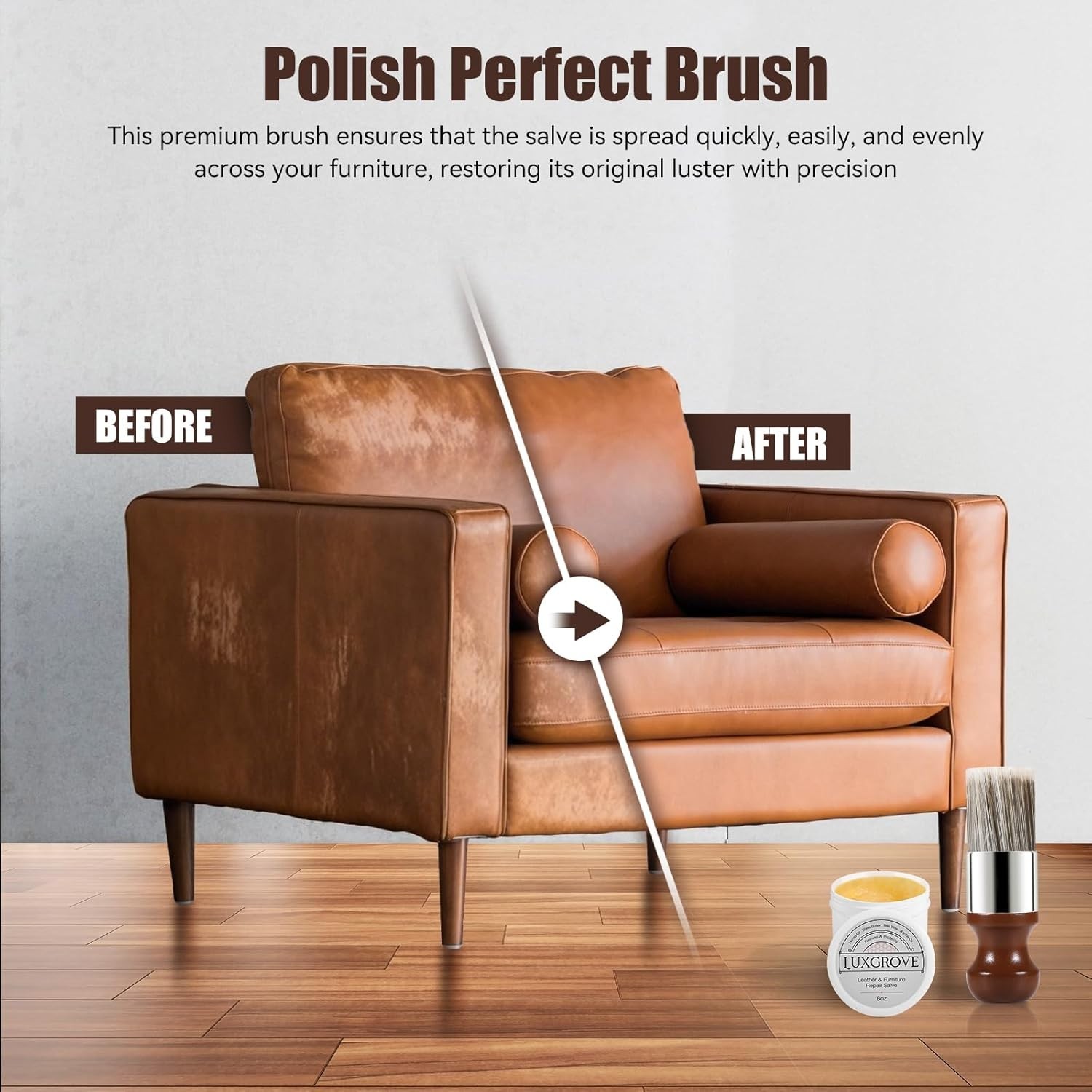 Leather and Furniture Repair Kit 8oz UV Protectant Conditioner Restorer for L…