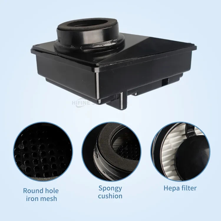 Hepa Filter for Rainbow Vacuum Cleaner E2 TYPE 12 Replaces R12179 Oval Hole
