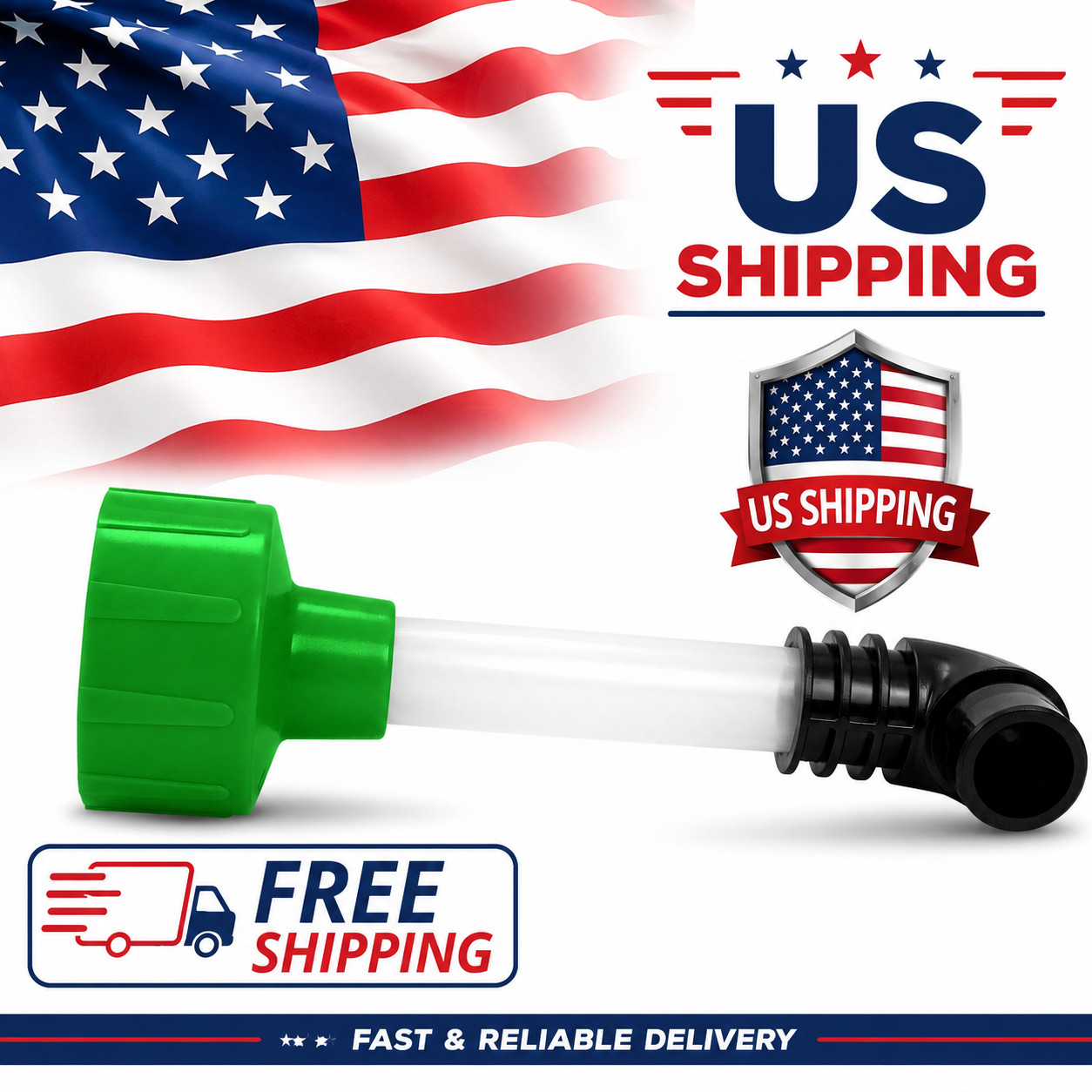 AC Drain Line Cleaner Adapter HVAC Condensate Drain Unclog Tool 1″ Connector