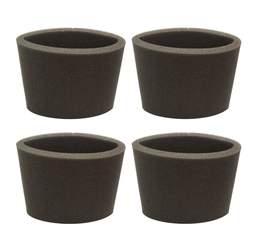 (4) Fits For EnviroCare Shop Vac246 Foam Filter Sleeve for 1, 1.5, 2, 2.5, 3, 4,