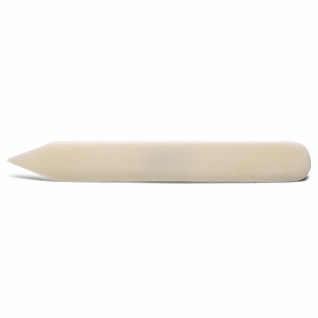 1pcs 15cm Natural Bone Folder Durable White Trimmer Folding Paper Leather Tool