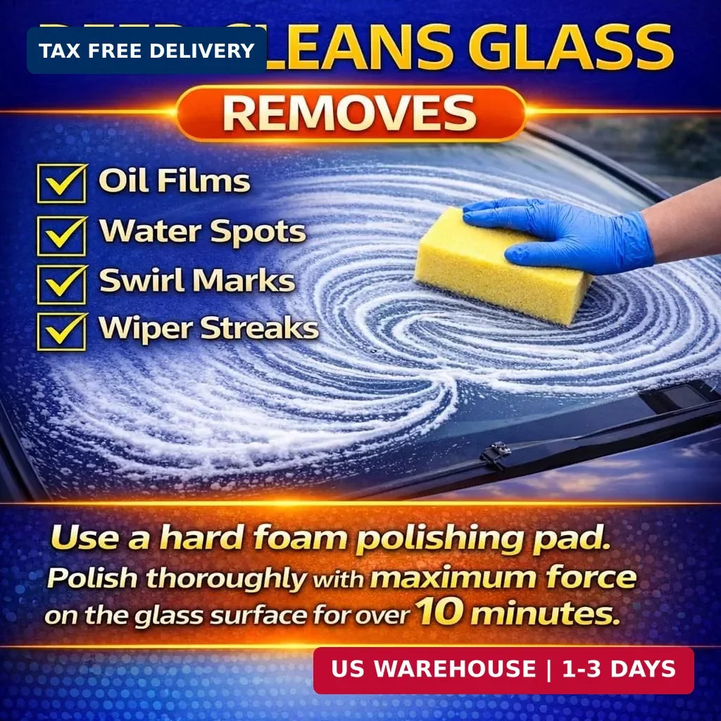 200Ml Cerium Oxide Glass Polishing Liquid – Deep Cleaning Glass & Removes Wiper