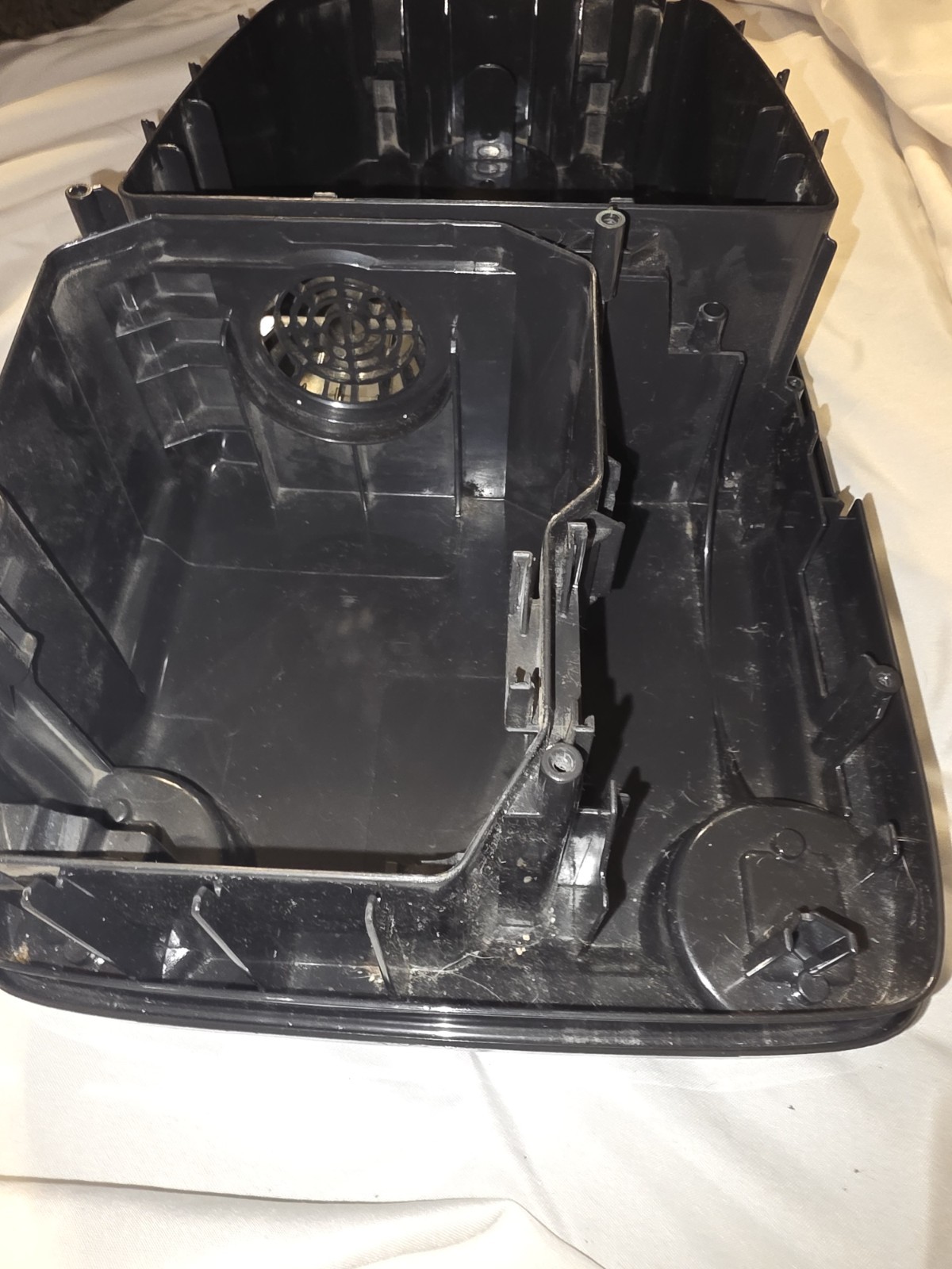Miele S548 Bottom Plastic Canister Shell Genuine Aluminum Model