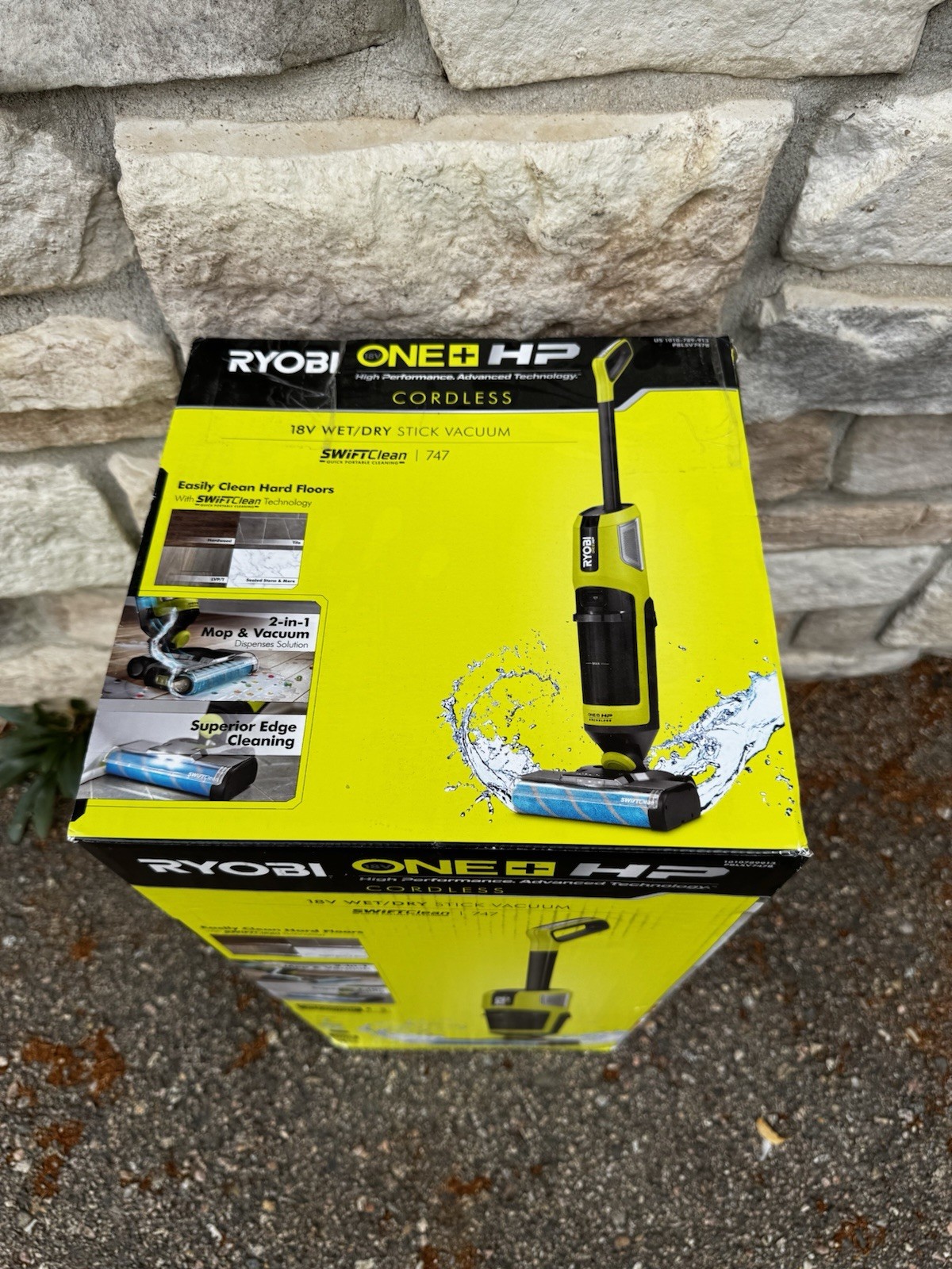 Ryobi ONE+ HP SWIFTClean 18V Cordless Wet/Dry 2-in-1 Bagless Stick (TOOL ONLY)
