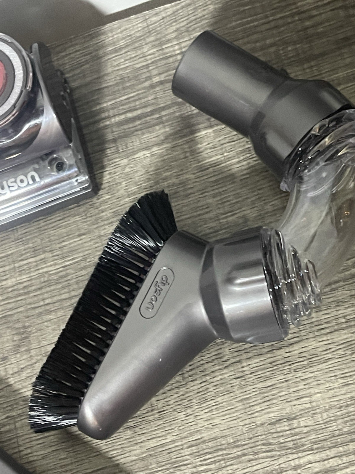 Dyson 5pc Vacuum Attachment Set Gray Plastic Tools for Dyson Animal