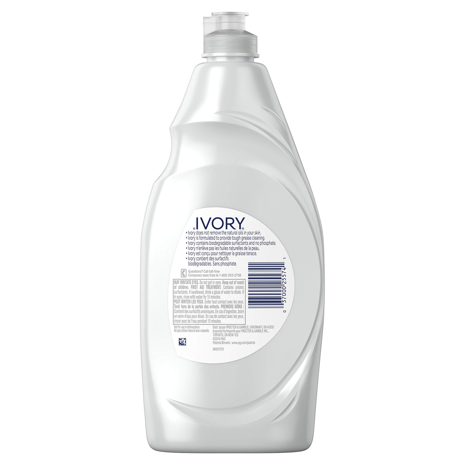 Ivory Dish Soap Original, 709mL/1.5pt/24fl oz, 3 PACK 10 Per master case