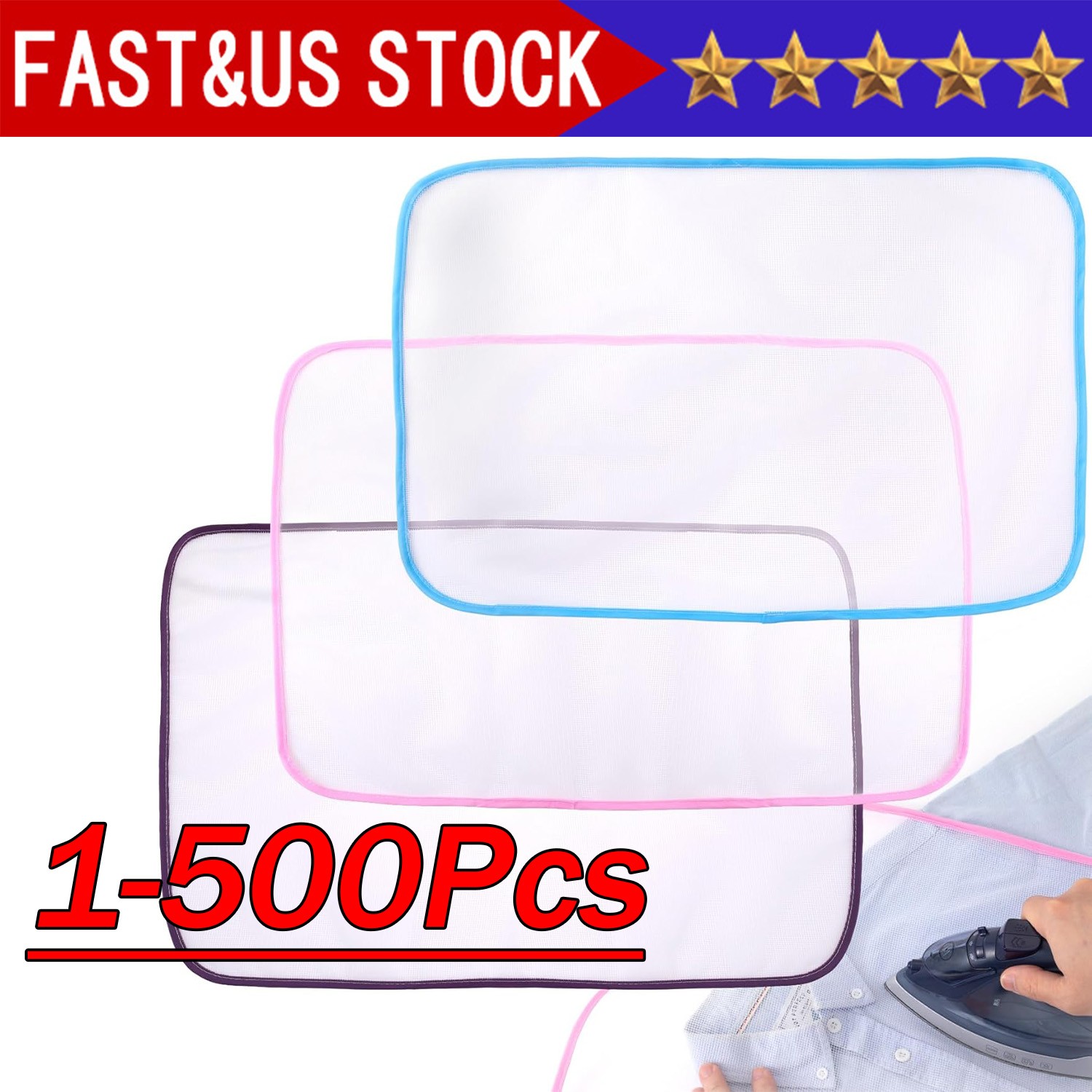 Pressing Cloth for Ironing Scorch Mesh Cloth Scorch Saving Ironing Pad Lot