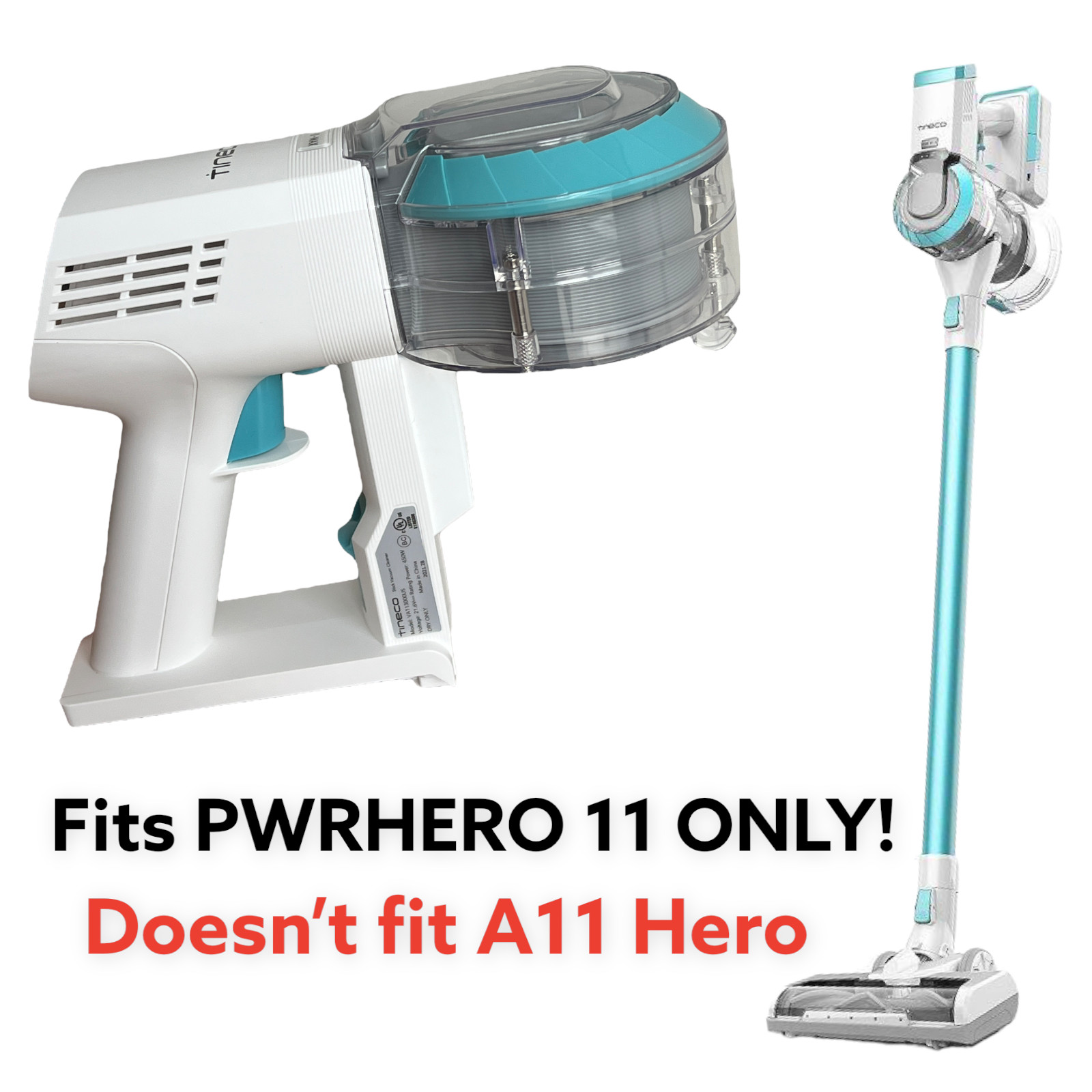 GENUINE Tineco PWRHERO 11 Pet Vacuum Head MOTOR BODY ONLY – No Battery