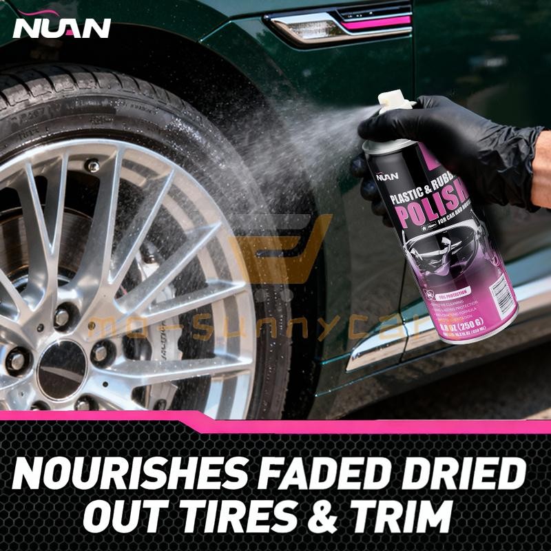 3PCS Polishing Cleaner Car Interior, Car Interior Detailer and Cleaner 450ml USA