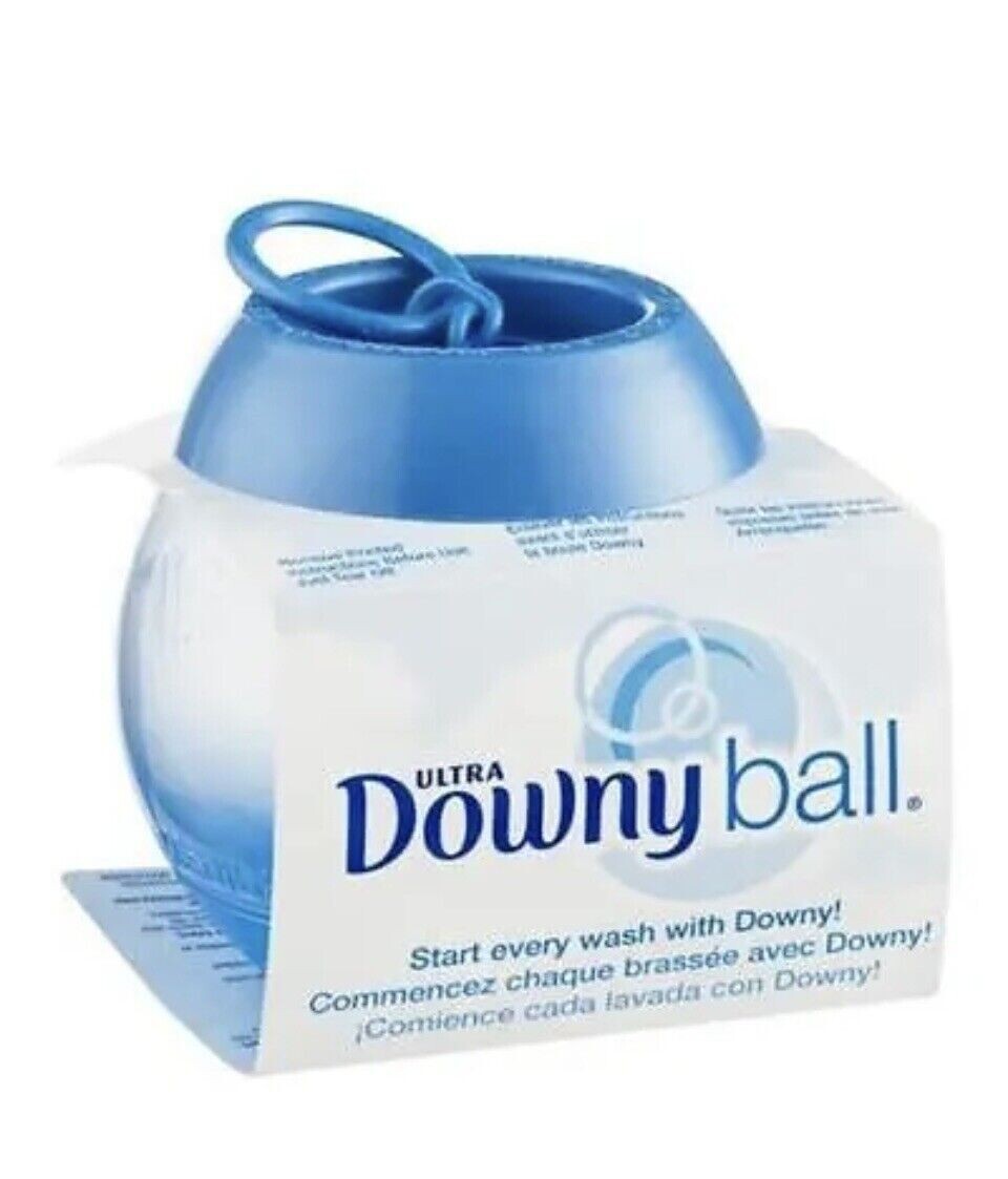 ONE Ultra Downy Ball Fabric Softener Dispenser Ball Pull Pour Toss Single NEW